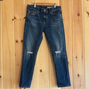 AG Adriano Goldschmied Women's Skinny Jeans - Dark Blue